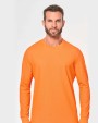 T-Shirts personnalisable WK. DESIGNED TO WORK T-shirt unisexe écoresponsable manches longues coton/polyester