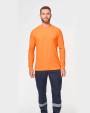 WK. DESIGNED TO WORK Umweltfreundliches Unisex workwear T-Shirt mit langen Armen aus Baumwolle/Polyester T-Shirts personalisierbar