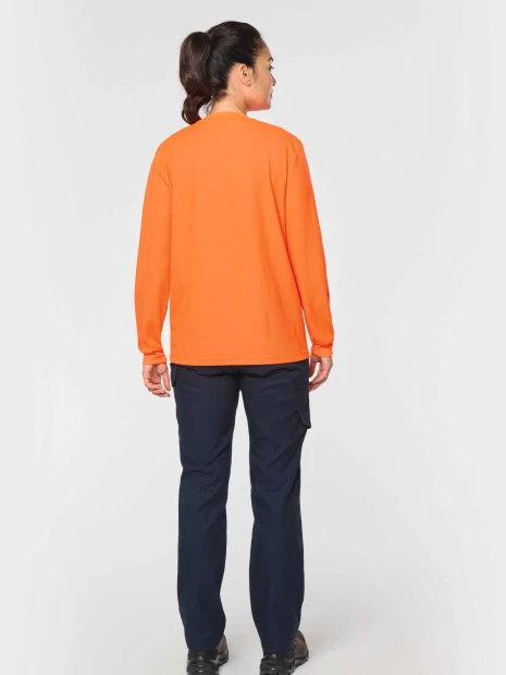 T-Shirts à personnaliser WK. DESIGNED TO WORK T-shirt unisexe écoresponsable manches longues coton/polyester 