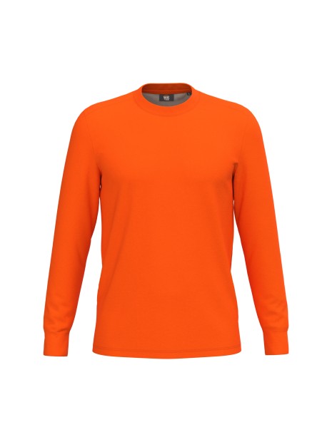 WK. DESIGNED TO WORK T-shirt unisexe écoresponsable manches longues coton/polyester /api/colors/fcb625f3-d5a0-4849-bc9f-234d235d5ba0 personnalisable