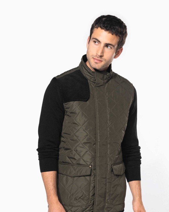 Jassen KARIBAN Gewatteerde herenbodywarmer voor bedrukking &amp; borduring