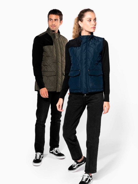 Vestes à personnaliser KARIBAN Bodywarmer matelassé homme 