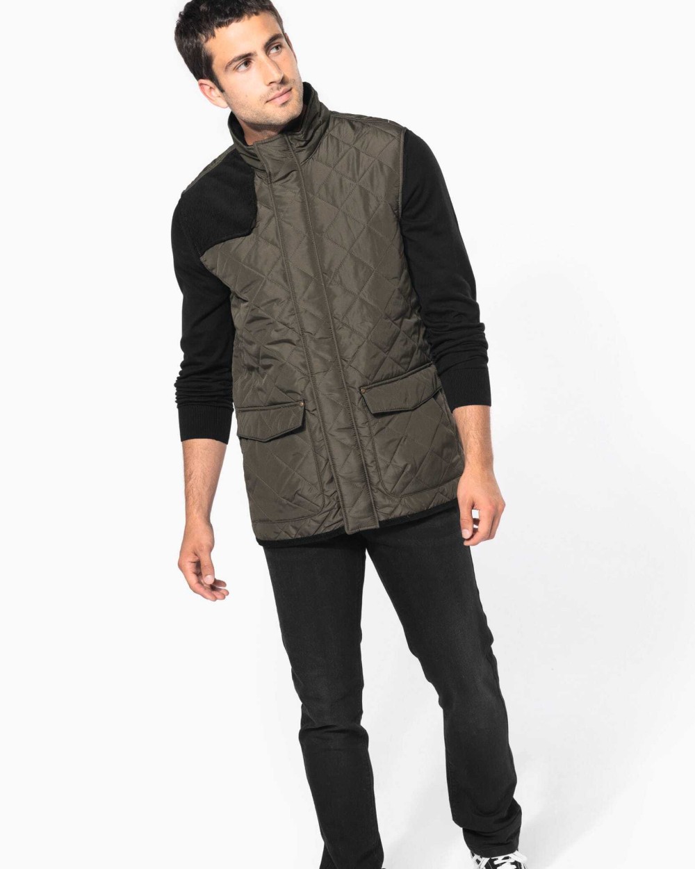 Vestes personnalisable KARIBAN Bodywarmer matelassé homme