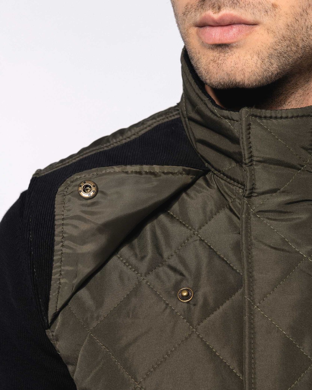 Jassen KARIBAN Gewatteerde herenbodywarmer voor bedrukking &amp; borduring
