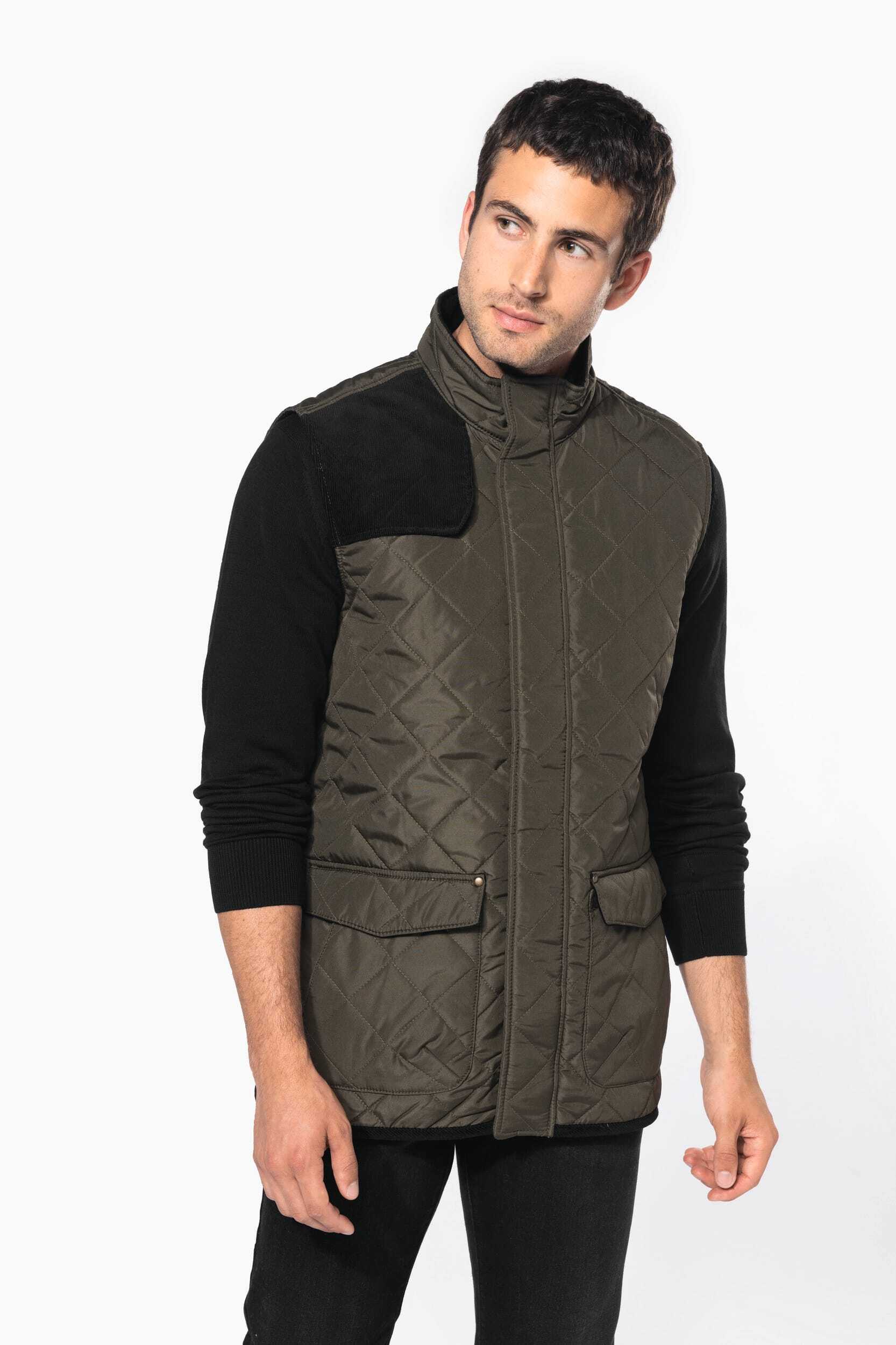Vestes personnalisable KARIBAN Bodywarmer matelassé homme