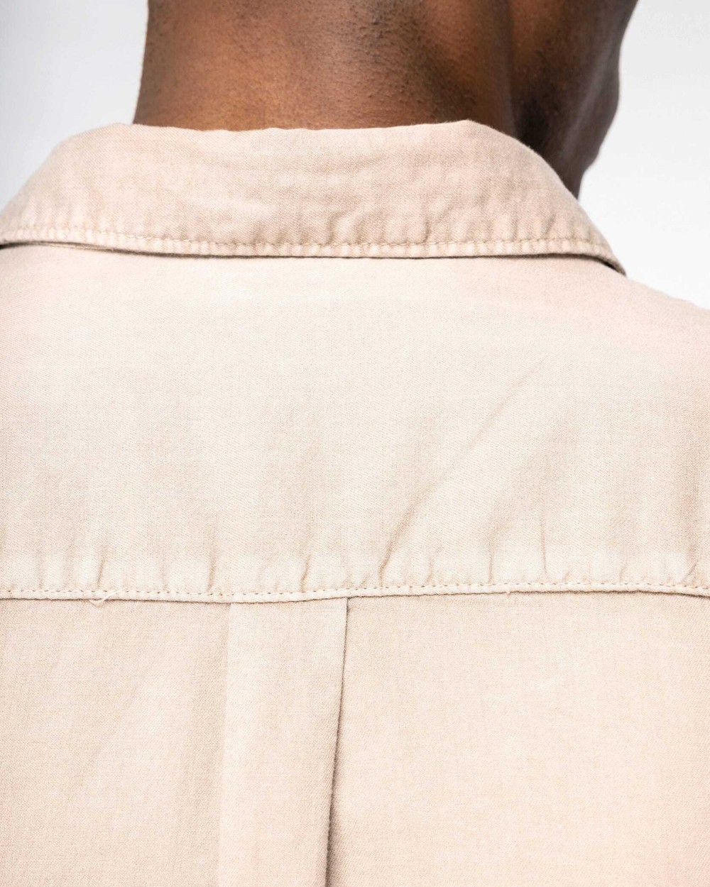 Chemises personnalisable NATIVE SPIRIT Chemise écoresponsable délavée homme