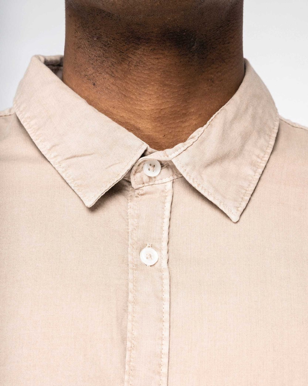 Chemises personnalisable NATIVE SPIRIT Chemise écoresponsable délavée homme