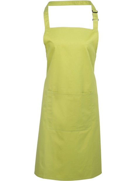 PREMIER Tablier à bavette "Colours" avec poche /api/colors/8facb4b8-f974-4489-9f35-f89e0fd34bf7 personnalisable