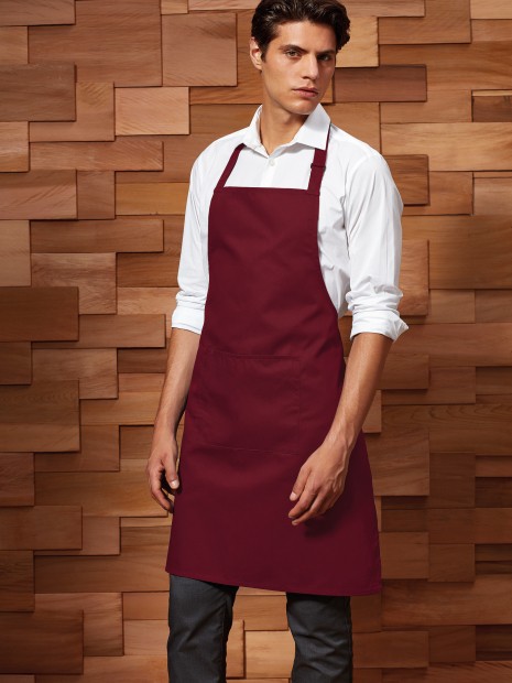 Tabliers à personnaliser PREMIER Tablier à bavette "Colours" avec poche 