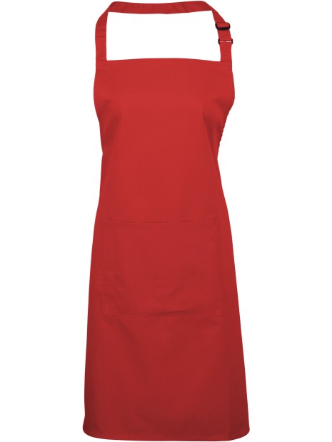 PREMIER Tablier à bavette "Colours" avec poche /api/colors/c953313a-9c9d-493b-934e-ddcf8fada2ae personnalisable