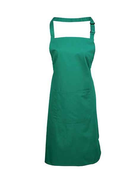 PREMIER Tablier à bavette "Colours" avec poche /api/colors/66e1a763-4cd2-4058-8708-86accfd433e2 personnalisable