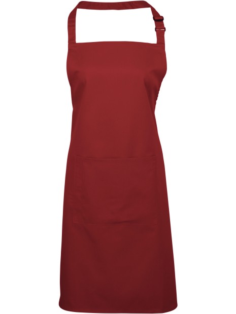 PREMIER Tablier à bavette "Colours" avec poche /api/colors/86185b65-5340-41c9-bb92-4d29c8ef7554 personnalisable
