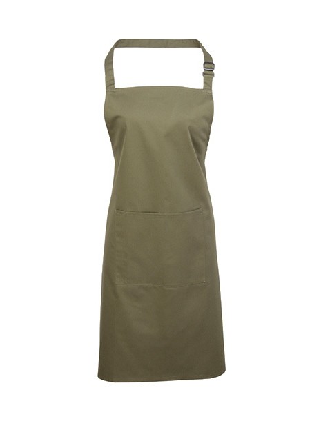 PREMIER Tablier à bavette "Colours" avec poche /api/colors/fdddca6f-398d-4e63-8ae9-29e568f5cfd2 personnalisable