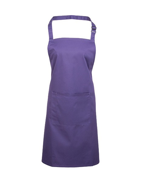 PREMIER Tablier à bavette "Colours" avec poche /api/colors/f28ecd26-255e-4b18-a29c-08c2af1111d3 personnalisable