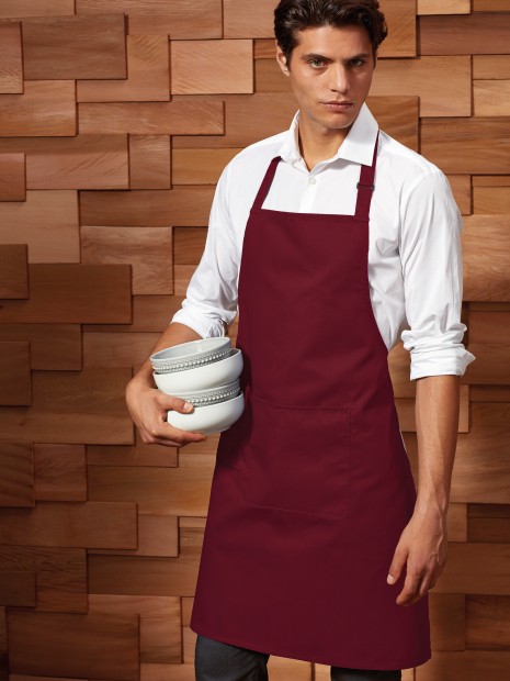 Tabliers à personnaliser PREMIER Tablier à bavette "Colours" avec poche 