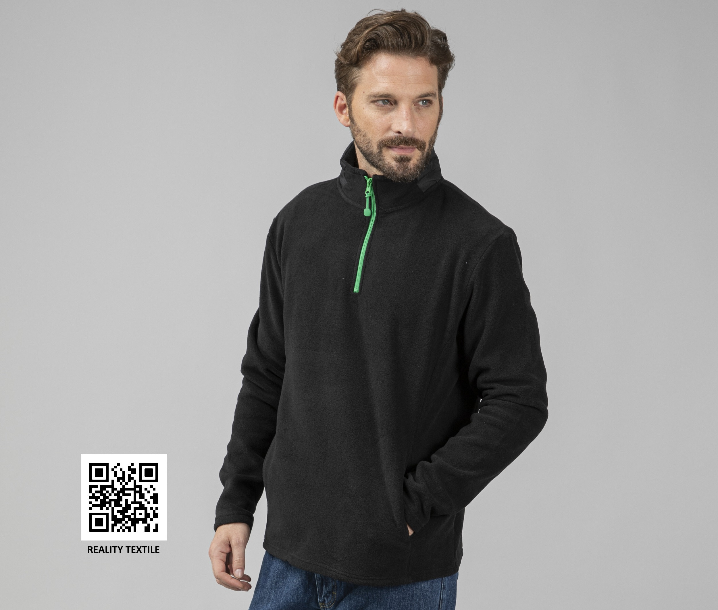 Polar Fleeces BLACK & MATCH PERSIC voor bedrukking &amp; borduring