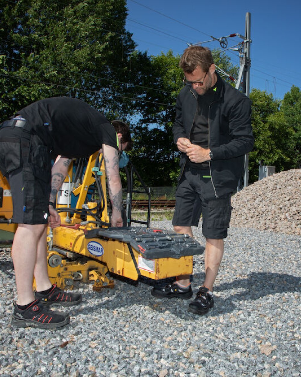 Bermuda's & Shorts PROJOB 5562 STRETCHSHORT MET SPIJKERZAKKEN voor bedrukking &amp; borduring