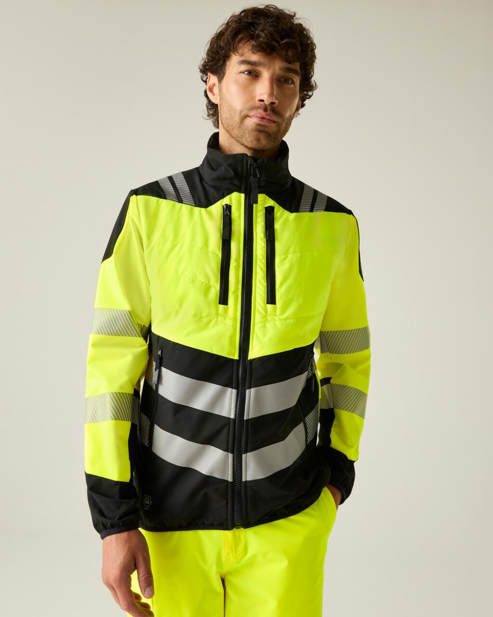Vestes personnalisable REGATTA Hi-Vis X-Pro Hybrid Jacket