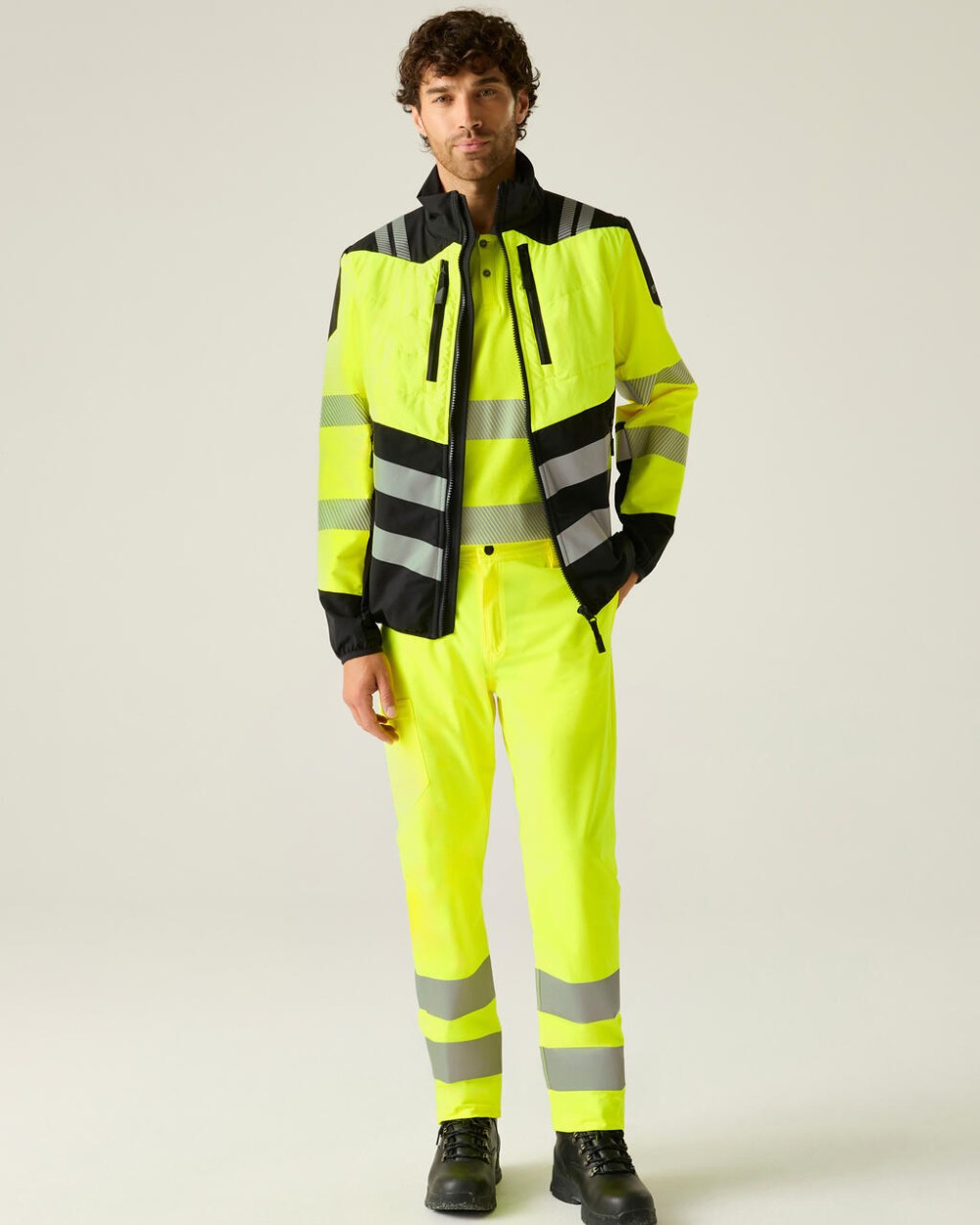 Vestes personnalisable REGATTA Hi-Vis X-Pro Hybrid Jacket