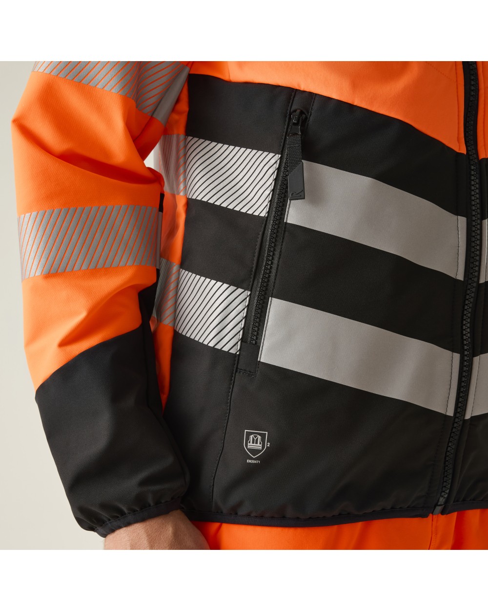 Jassen REGATTA Hi-Vis X-Pro Hybrid Jacket- Class 2 voor bedrukking &amp; borduring