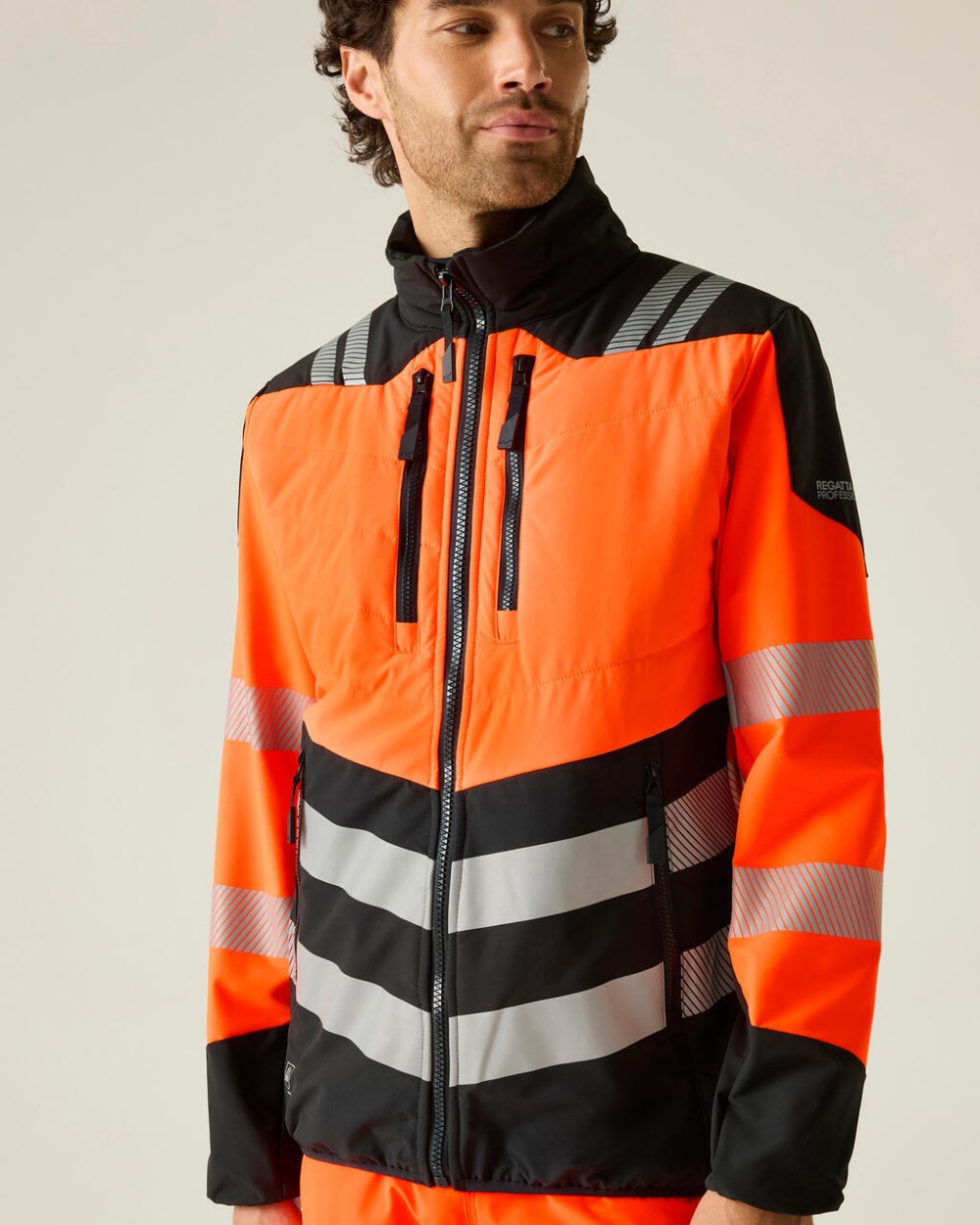 REGATTA Hi-Vis X-Pro Hybrid Jacket Jacken personalisierbar