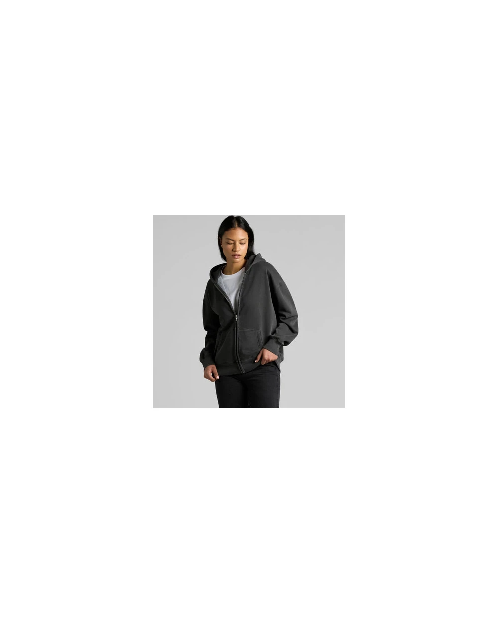 Sweat-shirts personnalisable AS COLOUR Wo's Relax Faded Zip Hood