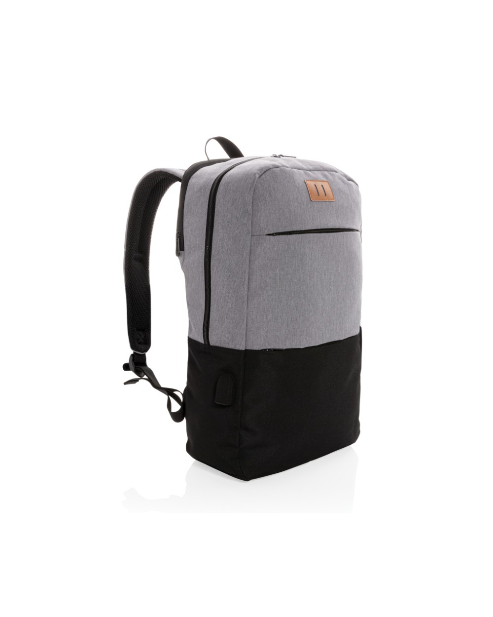 4DO Moderner 15.6" USB & RFID Laptop-Rucksack, PVC-frei Taschen personalisierbar
