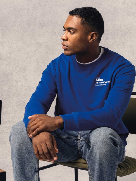 Sweat-shirts à personnaliser KARIBAN Sweat-shirt recyclé col rond unisexe 