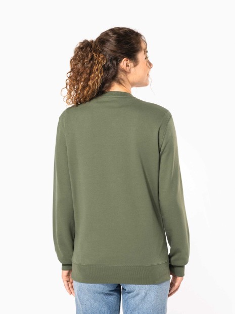 Sweat-shirts à personnaliser KARIBAN Sweat-shirt recyclé col rond unisexe 