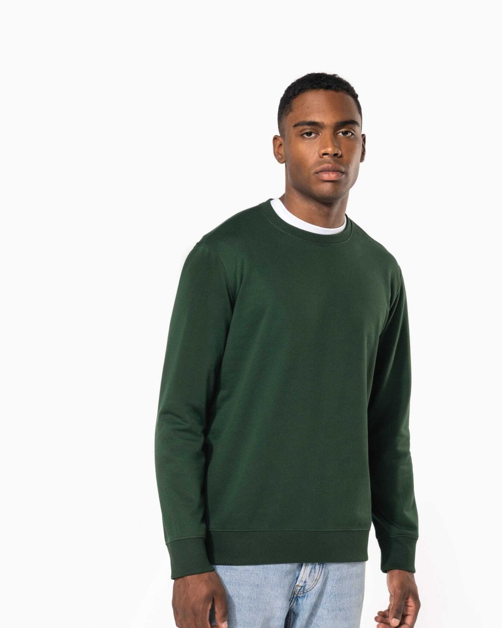 Sweat-shirts personnalisable KARIBAN Sweat-shirt recyclé col rond unisexe