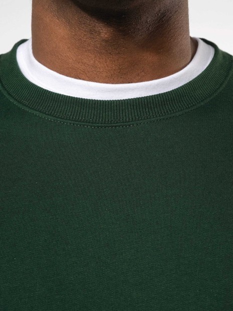 Sweat-shirts à personnaliser KARIBAN Sweat-shirt recyclé col rond unisexe 