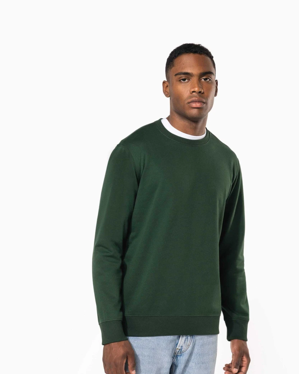 Sweaters & hoodies KARIBAN Gerecyclede uniseks sweater met ronde hals voor bedrukking &amp; borduring