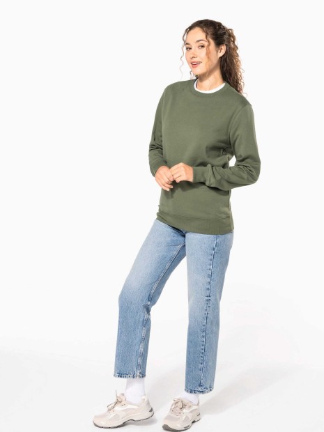 Sweat-shirts à personnaliser KARIBAN Sweat-shirt recyclé col rond unisexe 