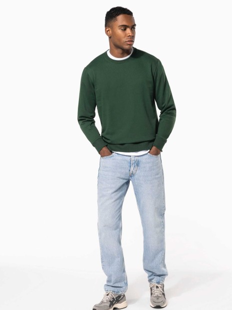 Sweat-shirts à personnaliser KARIBAN Sweat-shirt recyclé col rond unisexe 