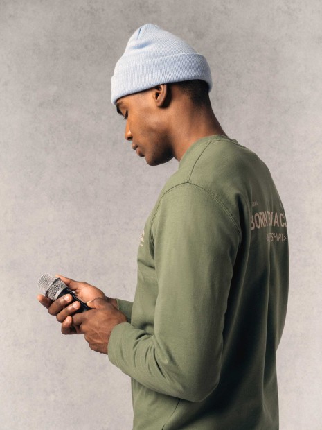 Sweat-shirts à personnaliser KARIBAN Sweat-shirt recyclé col rond unisexe 