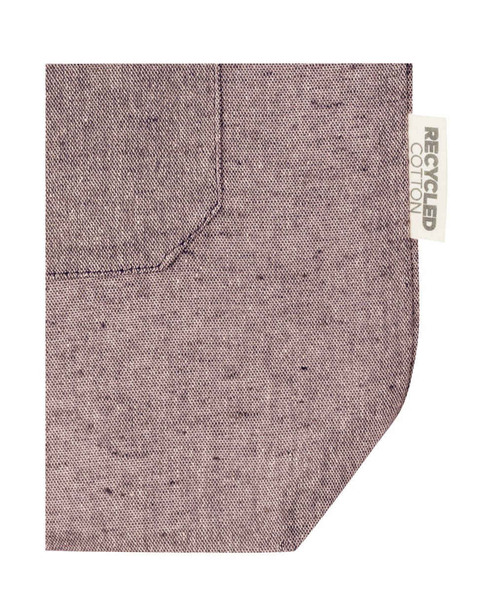 4DO Pheebs 150 g/m² recycelte Tragetasche mit Frontfach 9L Tote Bags personalisierbar