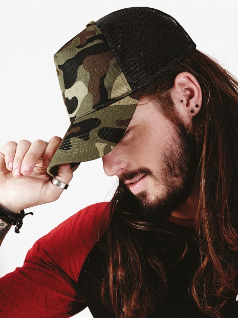 Casquettes à personnaliser BEECHFIELD Casquette Snapback Camo 