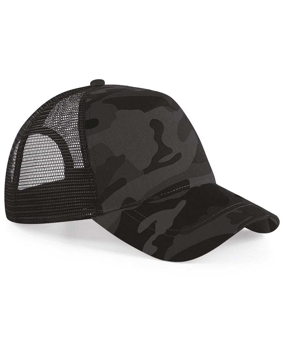 Petjes BEECHFIELD Camo Snapback Trucker voor bedrukking &amp; borduring