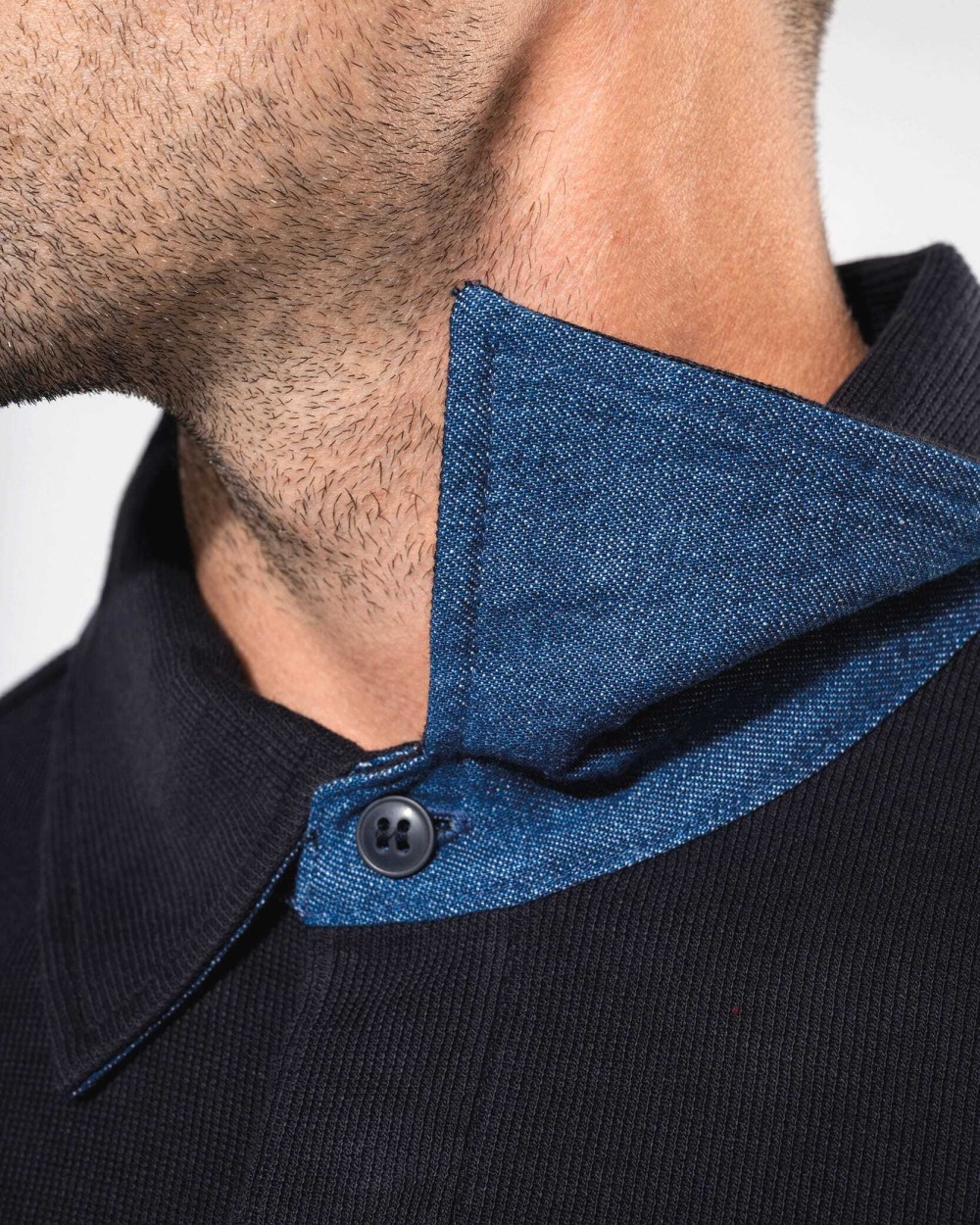 Polos personnalisable KARIBAN French rib > polo côtelé manches longues