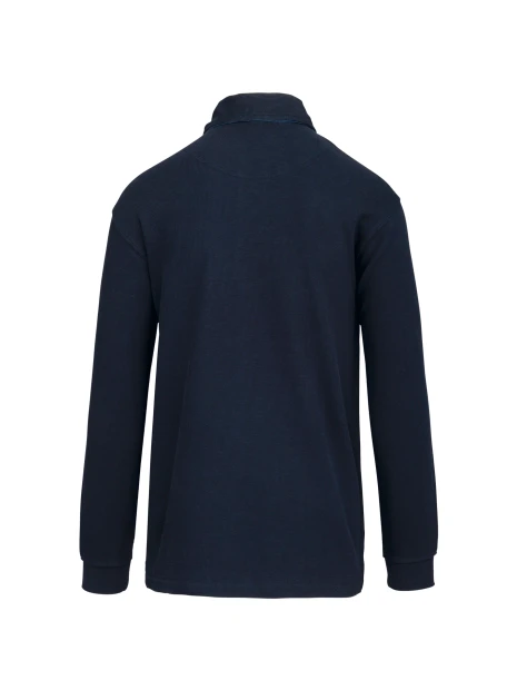 KARIBAN French rib > polo côtelé manches longues /api/colors/1a473de5-e6bd-421f-989b-61a3f81c57bd personnalisable