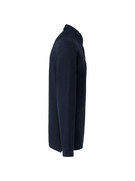 KARIBAN French rib > polo côtelé manches longues /api/colors/1a473de5-e6bd-421f-989b-61a3f81c57bd personnalisable