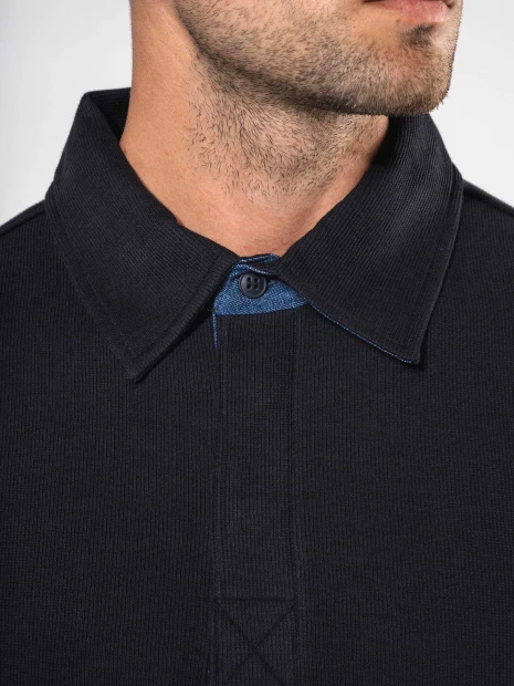 Polos à personnaliser KARIBAN French rib > polo côtelé manches longues 