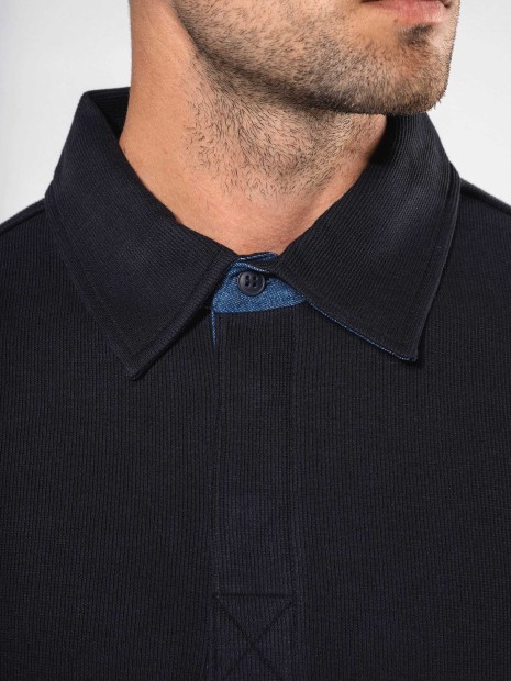 Polos à personnaliser KARIBAN French rib > polo côtelé manches longues 