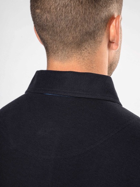 Polos à personnaliser KARIBAN French rib > polo côtelé manches longues 