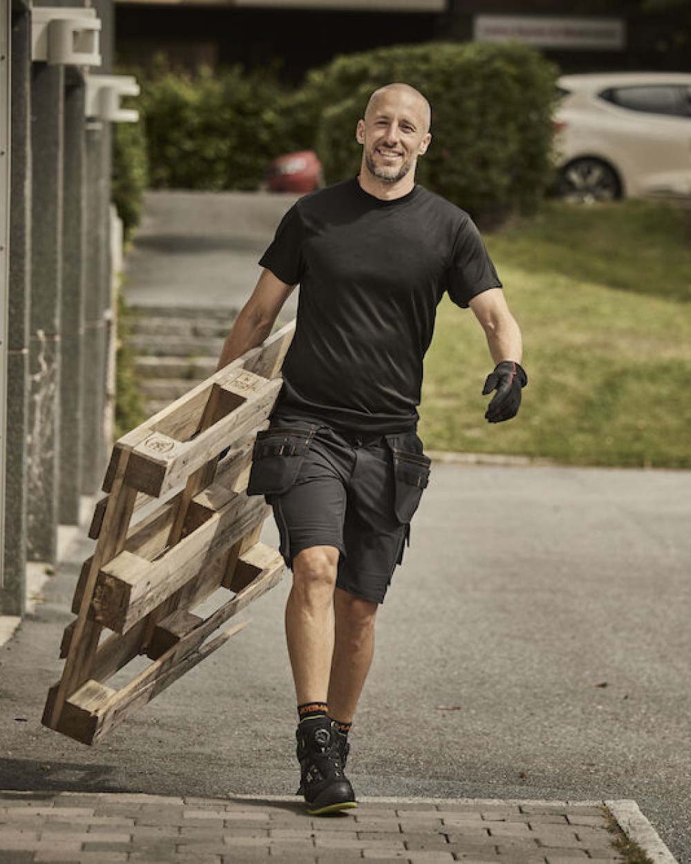 JOBMAN 2397 Kurze Hose Stretch Bermudas & Shorts personalisierbar