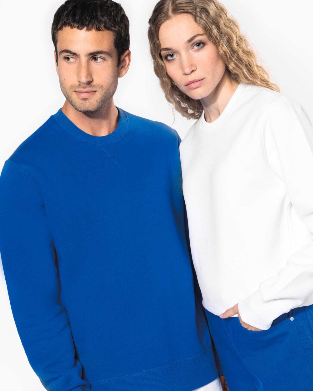 Sweat-shirts personnalisable KARIBAN Sweat-shirt col rond unisexe