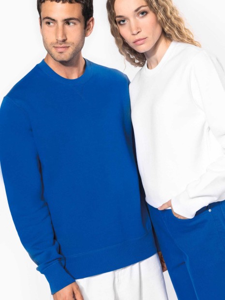 Sweat-shirts à personnaliser KARIBAN Sweat-shirt col rond unisexe 