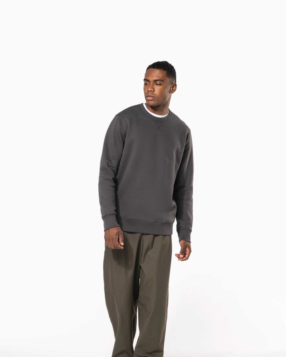 Sweat-shirts personnalisable KARIBAN Sweat-shirt col rond unisexe