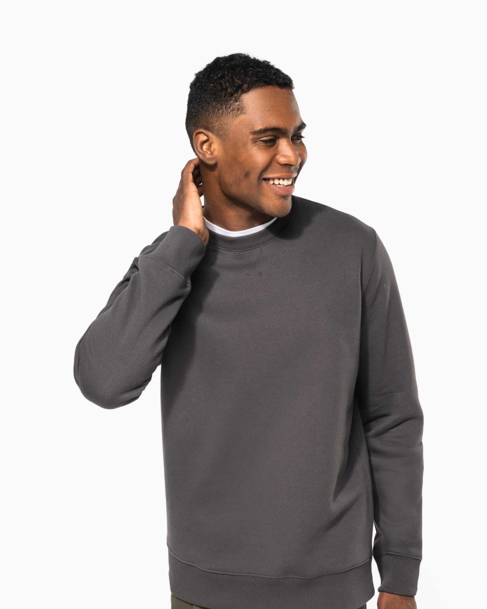 Sweat-shirts personnalisable KARIBAN Sweat-shirt col rond unisexe