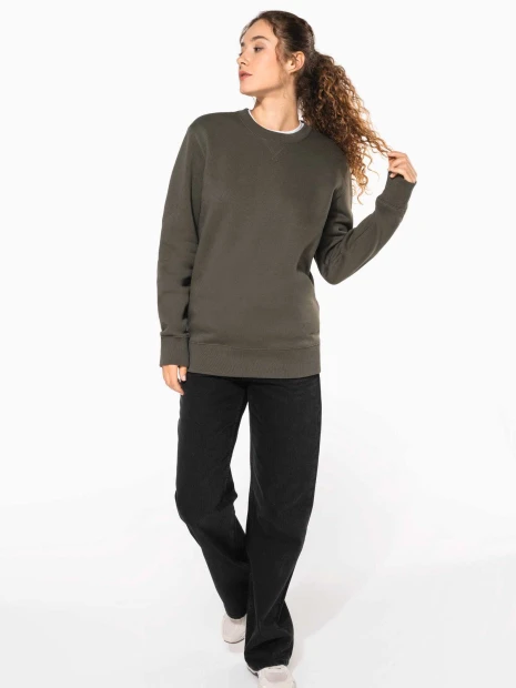 Sweat-shirts à personnaliser KARIBAN Sweat-shirt col rond unisexe 